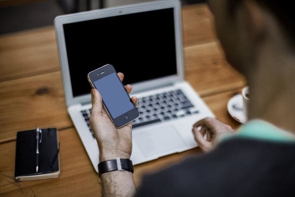 Phone and Laptop Phone and Laptop
