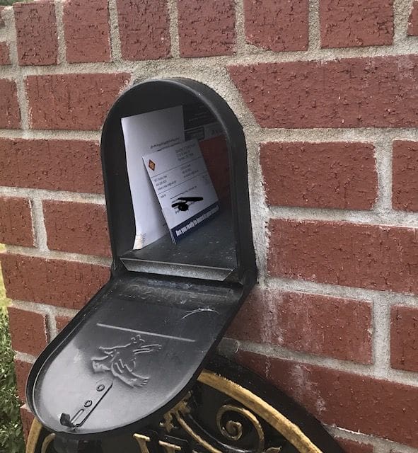 Distribution Materials 1 Mailbox