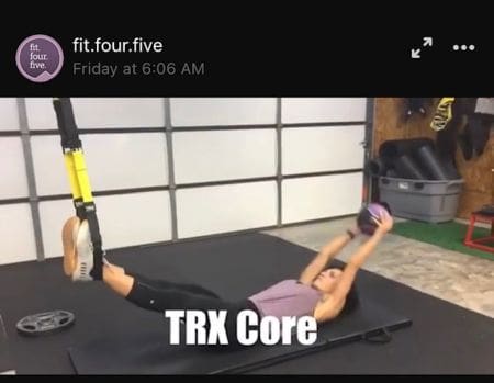 ad for workout equipment