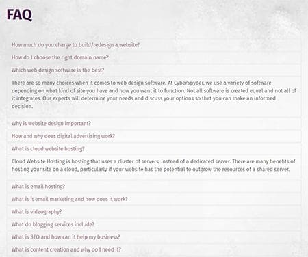 CS faq RS