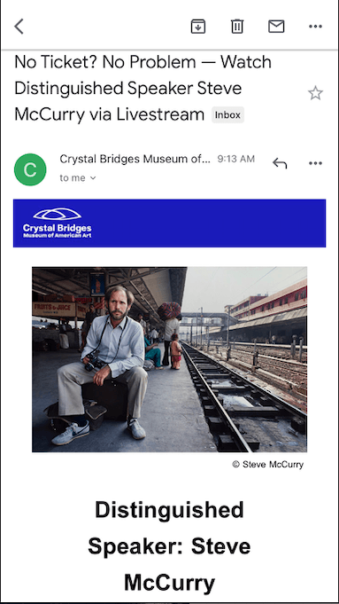 STEVE MCCURRY EMAIL